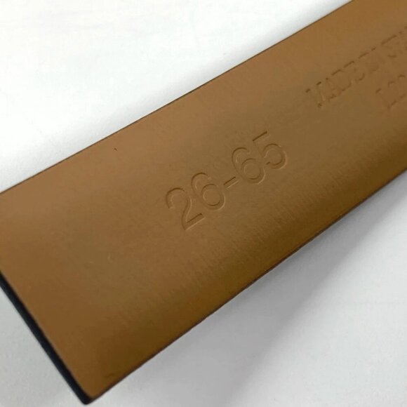 LOEWE Logo buckle belt Leather Black - Picture 7 of 10